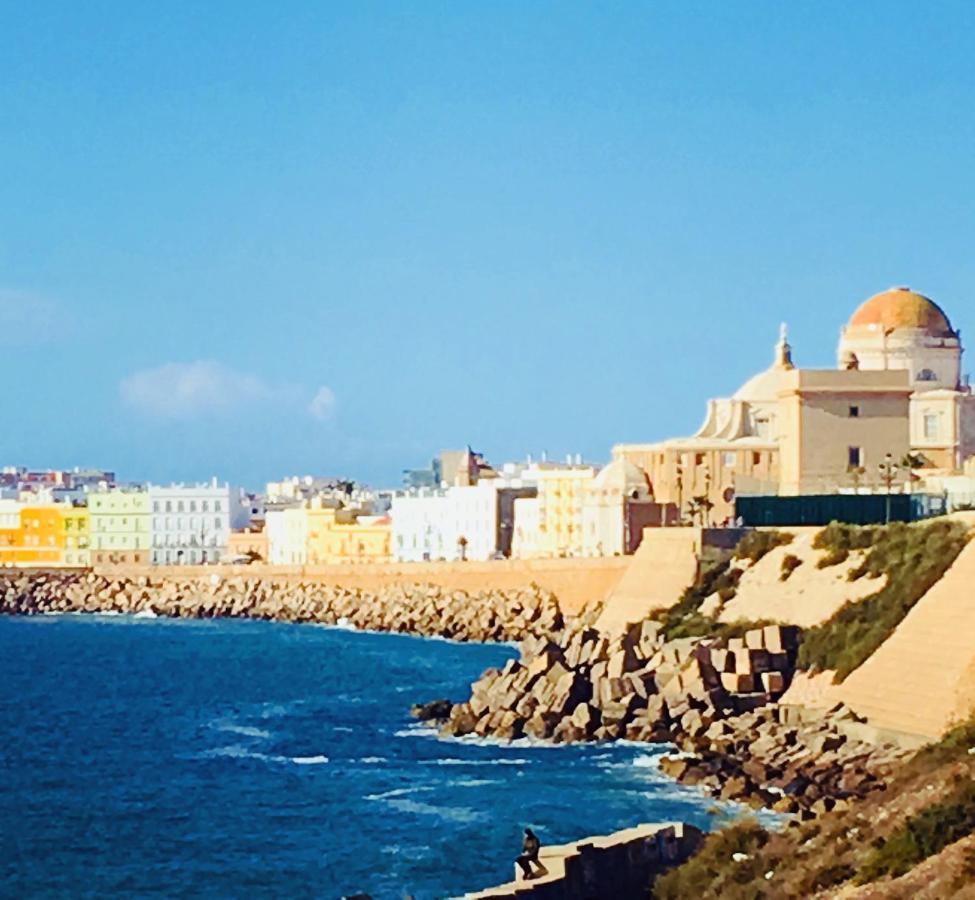 Atico Cadiz Playa Apartment Bagian luar foto